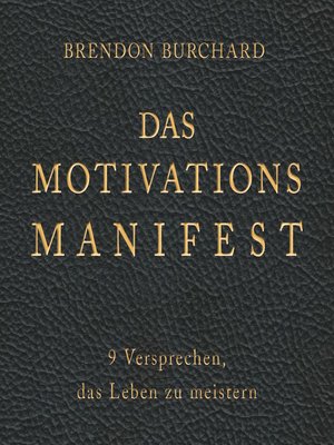 cover image of Das MotivationsManifest